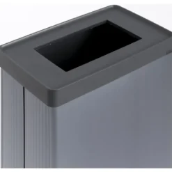 Pattumiera Keter 54L Blu Perlato Differenziata Materiale Riciclato