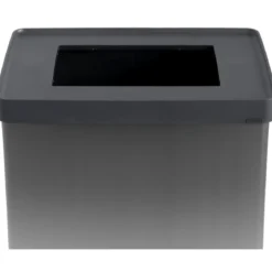 Pattumiera Keter 54L Grigio Perlato Differenziata Materiale Riciclato