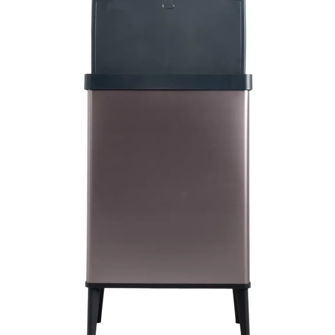 Pattumiera Keter 54L Rosa Perlato Apertura Push per Cucina con Gambe
