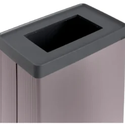 Pattumiera Keter 54L Rosa Perlato Differenziata Materiale Riciclato