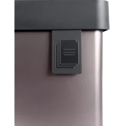 Pattumiera Keter 54L Rosa Perlato Differenziata Materiale Riciclato