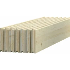 Pavimento per Casetta da Giardino in Legno 285x291 cm Kit Base