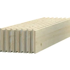 Pavimento per Casetta in Legno da Giardino 216x216 cm Kit Base