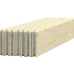 Pavimento per Casetta in Legno da Giardino 4x4 m