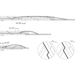 Pavimento per Casetta in Legno da Giardino 4x4 m