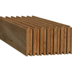 Pavimento per Casetta in Legno Impregnato da Giardino 358x296 cm