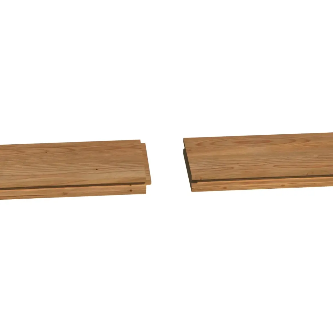 Pavimento per Casetta in Legno da Giardino 296x200 cm Kit Base