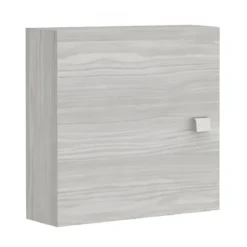 Pensile Bagno Sospeso Cubo 45x45 Rovere Grigio Reversibile Salvaspazio
