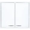 Pensile Lavanderia 60x34x52,5 cm PVC 1 Anta Bianco Bagno