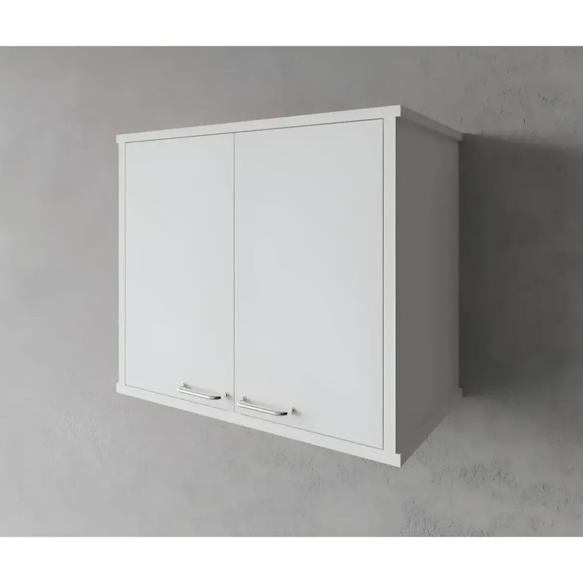 Pensile Lavanderia 60x34x52,5 cm PVC 1 Anta Bianco Bagno