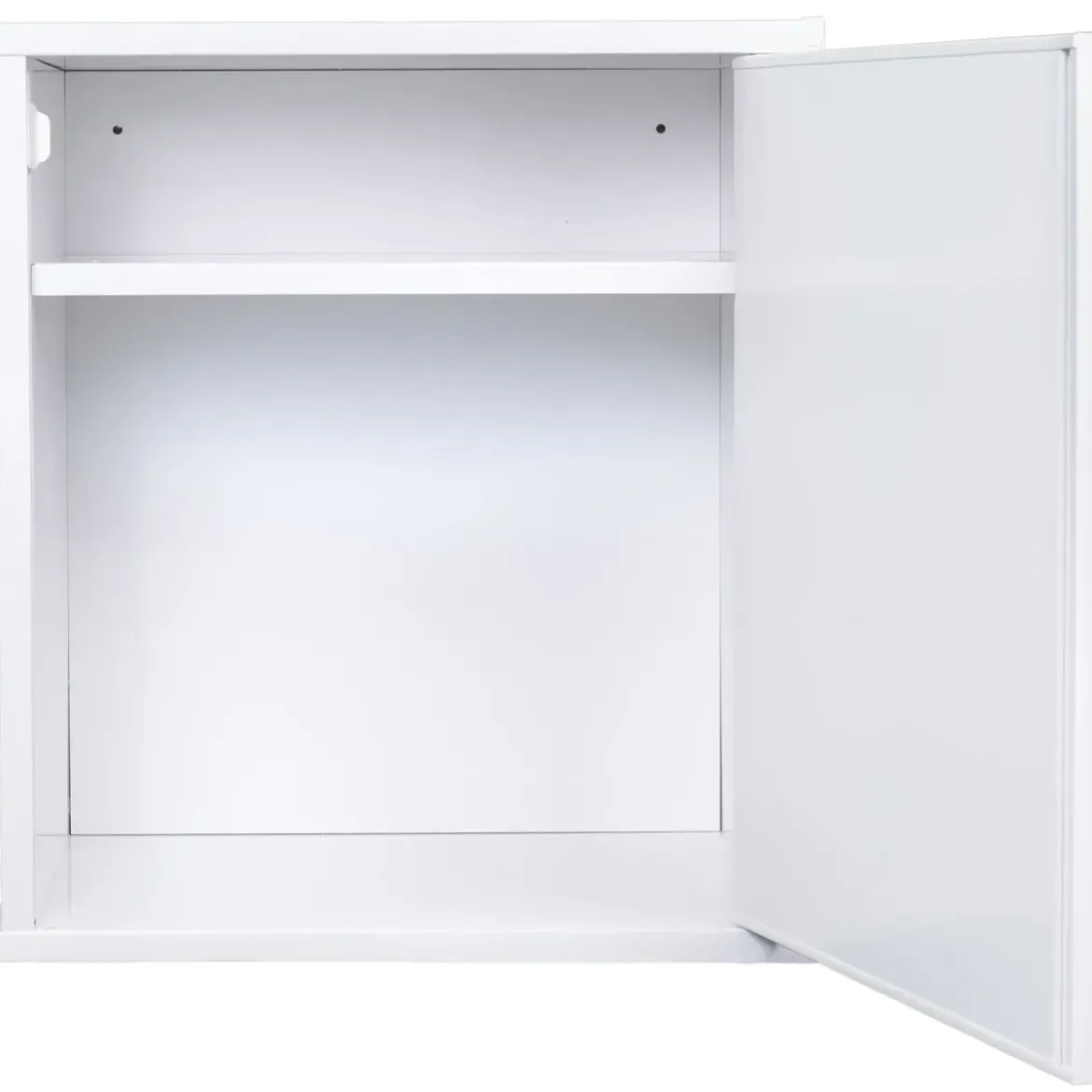 Pensile Lavanderia 46,5x34x52,5 cm PVC 1 Anta Bianco Salvaspazio
