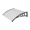 Pensilina Policarbonato 150x100 Alveolare Satinato Abs Tettoia Portone Modulare