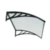 Pensilina Tettoia 150x100 Policarbonato Trasparente Porta Finestra Alveolare