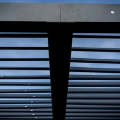Pergola Bioclimatica da Giardino 360x300 Alluminio Lamelle Frangivista