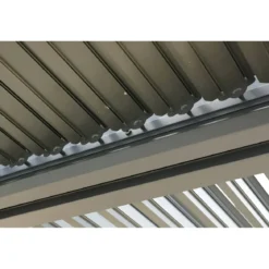 Pergola bioclimatica in alluminio 3.6x3 con veneziane