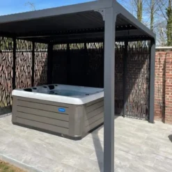 Pergola Bioclimatica 360x300 cm Copertura con Lame Orientabili Manuale