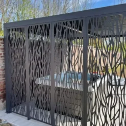 Pergola Bioclimatica 360x300 cm Copertura con Lame Orientabili Manuale