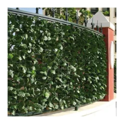 4 Pezzi Siepe Finta 1x3 Rotolo Sempreverde Artificiale Lauro Sintetica Balcone