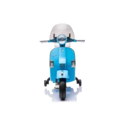 Piaggio Vespa Full Napoli Blu Moto Elettrica da Bambini Batteria 12 V