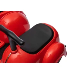 Piaggio Vespa Mini con Sidecar Rosso Elettrica da Bambini a Batteria 6 V