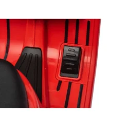 Piaggio Vespa Mini con Sidecar Rosso Elettrica da Bambini a Batteria 6 V