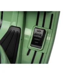 Piaggio Vespa Mini Verde a Batteria 6 V con Sidecar Elettrica da Bambini