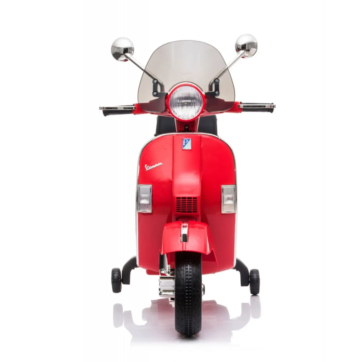 Piaggio Vespa PX 150 Rosso Moto Elettrica da Bambini a Batteria 12 V