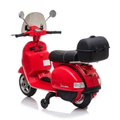 Piaggio Vespa PX 150 Rosso Moto Elettrica da Bambini a Batteria 12 V