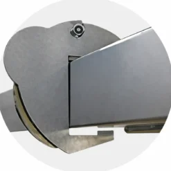 Piano Lavoro con Botola 62x120 cm per Trabattello Ponteggio in Acciaio