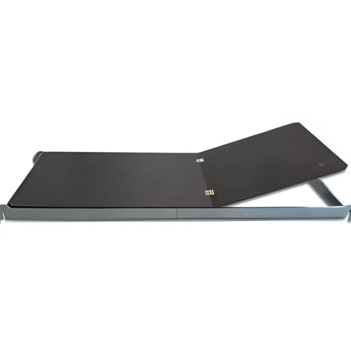 Piano Lavoro con Botola 62x120 cm per Trabattello Ponteggio in Acciaio