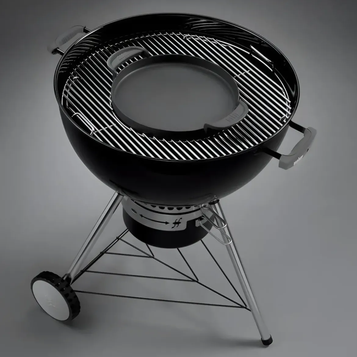 Piastra in Ghisa per Barbecue Weber 36 cm Antiaderente per Griglia