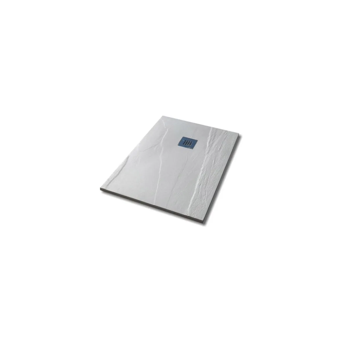 Piatto Doccia Bianco Rettangolare Ardesia Effetto Pietra Slim 70 80 90 100