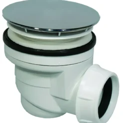 Piatto Doccia Quadrato in Resina 76x76x3 cm Ultrasottile Antiscivolo