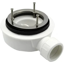 Piletta di Scarico Ribassata Diametro Foro 9cm Altezza 6cm Piatti Doccia Slim