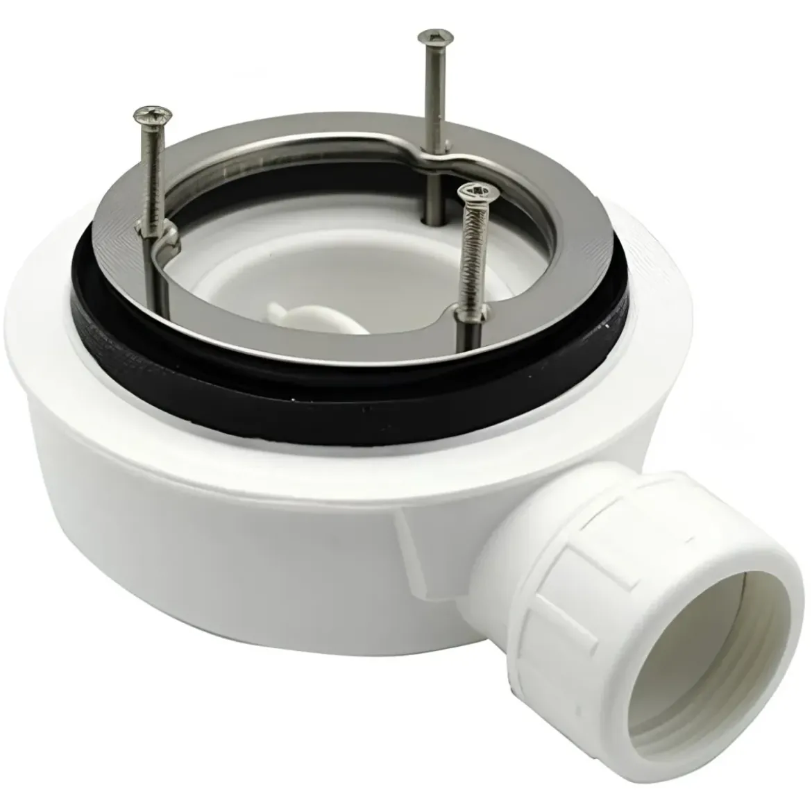 Piletta di Scarico Ribassata Diametro Foro 9cm Altezza 6cm Piatti Doccia Slim