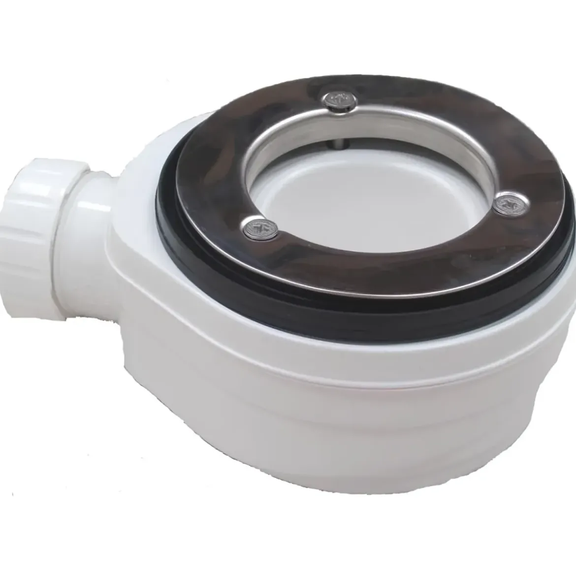Piletta di Scarico Ribassata Diametro Foro 9cm Altezza 6cm Piatti Doccia Slim