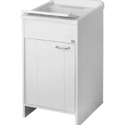 Pilozzo in Resina da Esterno Terrazzo Vasca 45x50 Lavanderia Mobile Lavatoio
