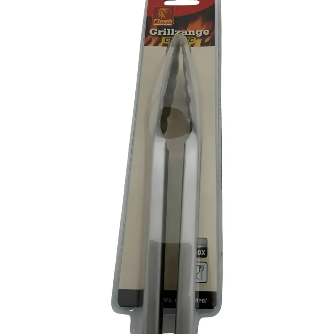 Pinze Barbecue Acciaio Inox Manico Antiscivolo Utensile Griglia
