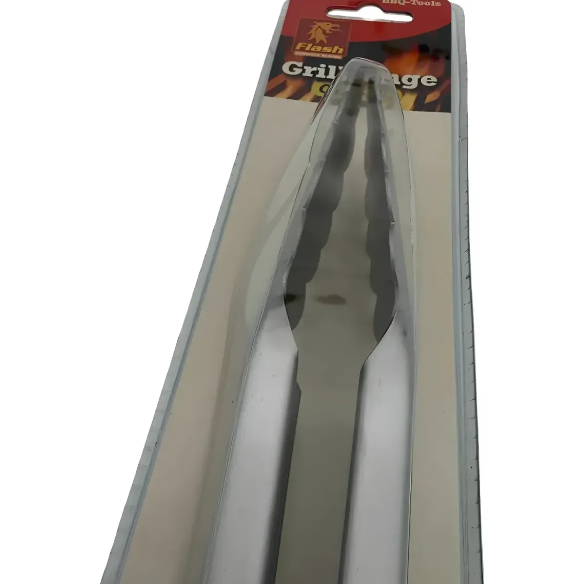 Pinze Barbecue Acciaio Inox Manico Antiscivolo Utensile Griglia