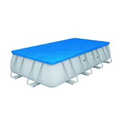 Piscina Frame Fuori Terra 549x274x122 Rettangolare con Filtro a Sabbia Scaletta