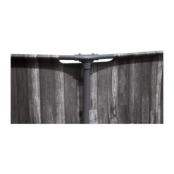 Piscina Fuori Terra con Telaio Rotonda Effetto Legno Scaletta Filtro Pompa Frame