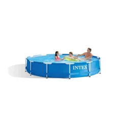 Piscina Fuori Terra Rotonda 366x76 Intex Frame con Pompa Filtro a cartuccia