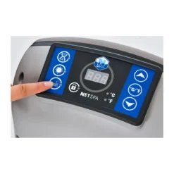 Piscina Idromassaggio Spa 156x70 Rotonda Acqua Riscaldata 4 Adulti Semi Rigida