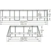 Piscina Ovale Fuori Terra 488x305x107 cm con Telaio e Pompa Filtrante