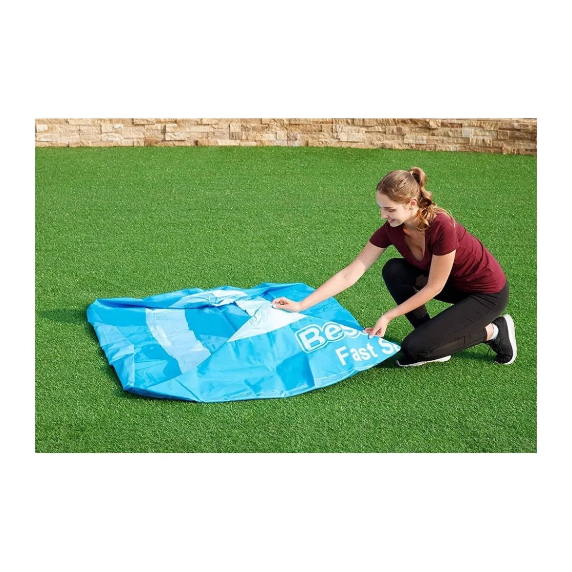 Piscina Rotonda Fuori Terra 183x51 Gonfiabile Autoportante Senza Pompa Filtro