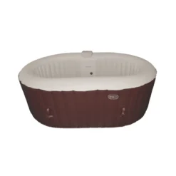 Piscina Spa 2 Posti Vasca Idromassaggio Gonfiabile Riscaldata Pompa da Giardino