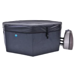Piscina Vasca Idromassaggio Spa 193x73 con Mobili 6 Persone Filtro Semi Rigida