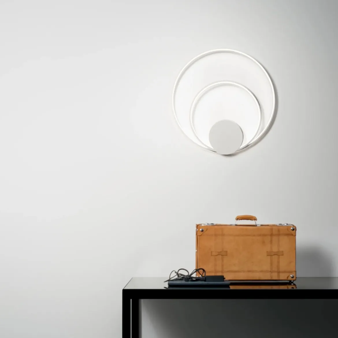 Plafoniera a LED CCT a Soffitto da Interno Intec Lampada Bianca Moderna