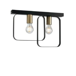 Plafoniera a Soffitto Lampada Intec Moderna Lampadina E27 Luce per Interno