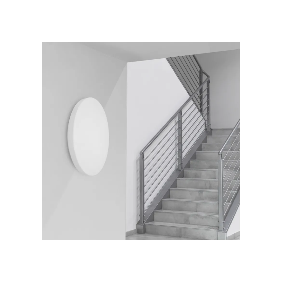 Plafoniera tonda Bianca a Led 3000K